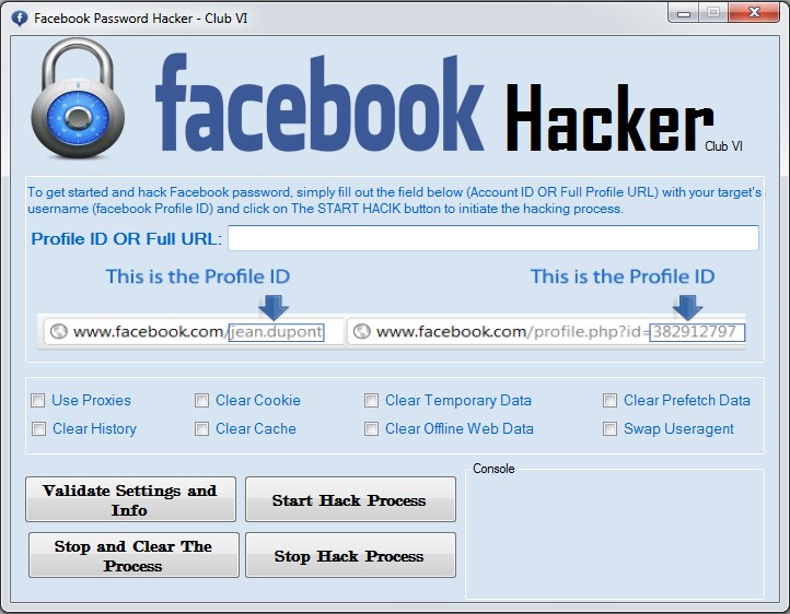 index of facebook hack password